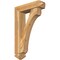 Ekena Millwork Legacy Arts and Crafts Rough Sawn Bracket w/ Offset Brace, Western Red Cedar, 6"W x 22"D x 34"H BKT0604X22X34LEC03RWR - alternate 1